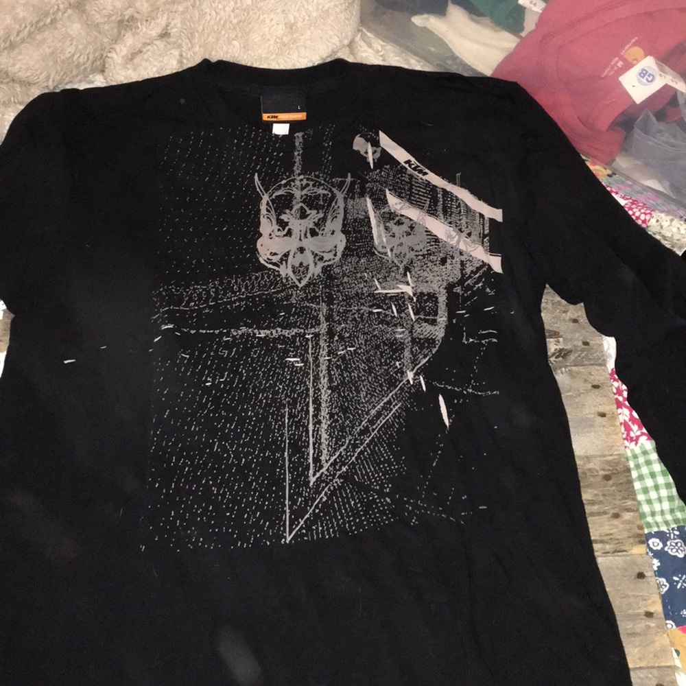 Long sleeve KTM size large guys t-shirt